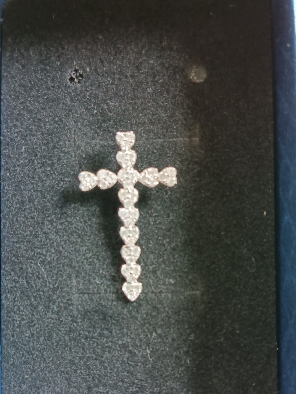 .50ct Natural Diamond In 18k white Gold Pendant